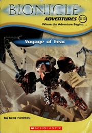 Front cover of Voyage of fear by Greg Farshtey