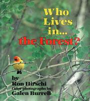 Front cover of Who lives in-- the forest? by Ron Hirschi