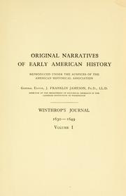 Cover of Winthrop's journal by John Winthrop