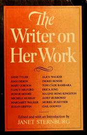 Front cover of The Writer on Her Work by Janet STERNBURG