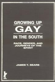 Cover of Growing up gay in the South by James T. Sears