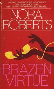 Cover of Brazen Virtue by Nora Roberts