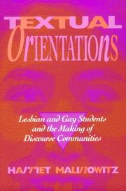 Cover of Textual orientations by Harriet Malinowitz