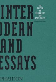 Cover of Essays by Charles Baudelaire