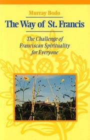 Front cover of The Way of St. Francis by Murray Bodo