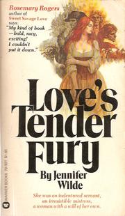Front cover of Un furieux amour by Jennifer Wilde