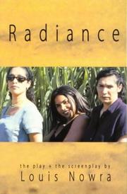 Cover of Radiance by Louis Nowra