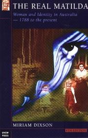 Cover of The real Matilda by Miriam Dixson