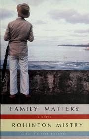 Front cover of Family matters by Rohinton Mistry