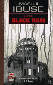 Cover of Black rain by Ibuse, Masuji
