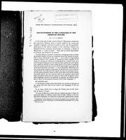 Cover of Polysynthesis in the languages of the North American Indians by J. N. B. Hewitt