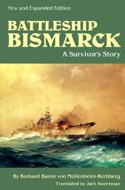 Cover of Schlachtschiff Bismarck by Burkard von Müllenheim-Rechberg