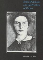 Front cover of Emily Dickinson and the problem of others by Christopher E. G. Benfey