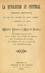 Front cover of La revolución de Portugal by Ramón Blanco y Rojo de Ibañez