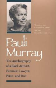 Cover of Pauli Murray by Pauli Murray