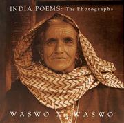 Front cover of India Poems by Waswo X. Waswo