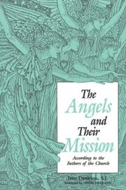 Front cover of The angels and their mission by Jean Daniélou