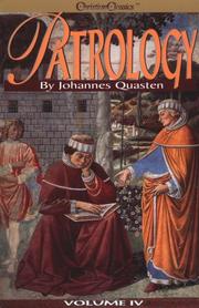 Cover of Patrology by Johannes Quasten