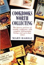 Cover of Cookbooks worth collecting by Unknown