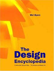 Cover of The design encyclopedia by Mel Byars