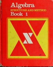 Front cover of Algebra by Mary P. Dolciani