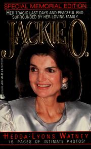 Cover of Jackie O by Hedda Lyons Watney