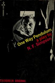 Cover of One way pendulum by N. F. Simpson