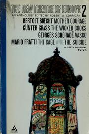 Front cover of The new theatre of Europe, 2 by Robert Willoughby Corrigan