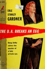 Cover of The D.A. breaks an egg by Erle Stanley Gardner