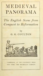 Front cover of Medieval panorama by Coulton, G. G.