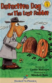 Front cover of Detective Dog and the lost rabbit by Leslie McGuire