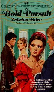 Front cover of Bold Pursuit by Zabrina Faire