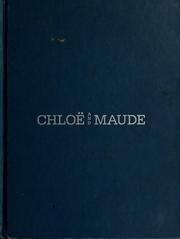 Cover of Chlöe and Maude by Sandra Boynton
