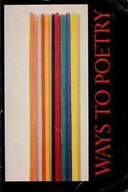 Front cover of Ways to poetry by Stanley A. Clayes