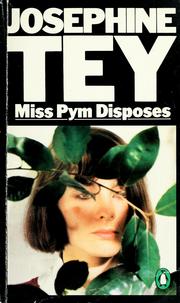 Front cover of Miss Pym disposes by Josephine Tey