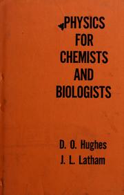 Front cover of Physics for chemists and biologists by D. G. Hughes