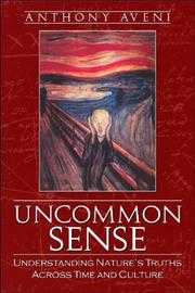 Cover of Uncommon sense by Anthony F. Aveni