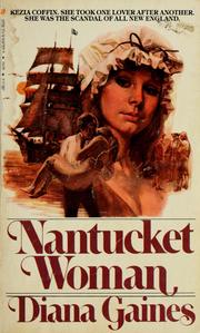 Front cover of Nantucket woman by Diana Gaines