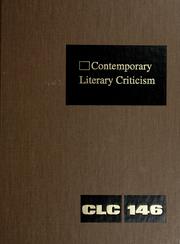 Front cover of Contemporary literary criticism by Jeffrey W. Hunter