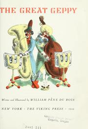Front cover of The great Geppy by William Pène Du Bois