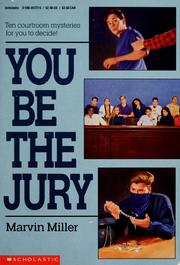 Front cover of You be the jury by Marvin Miller