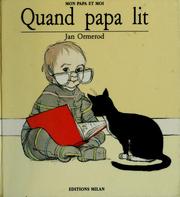 Cover of Quand papa lit by Jan Ormerod