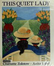 Front cover of This Quiet Lady by Charlotte Zolotow
