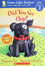 Cover of Did you see Chip? by Wong Herbert Yee