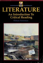 Cover of Literature by William Vesterman