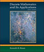Front cover of Discrete Mathematics and Its Applications by Kenneth H. Rosen