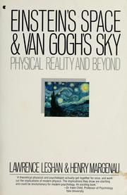 Cover of Einstein's space and Van Gogh's sky by Lawrence L. LeShan
