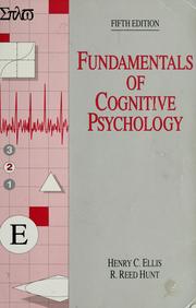 Front cover of Fundamentals of cognitive psychology by Ellis, Henry C