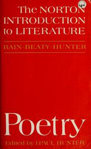 Cover of Poetry by J. Paul Hunter