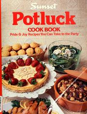 Cover of Potluck cook book by Sunset Books